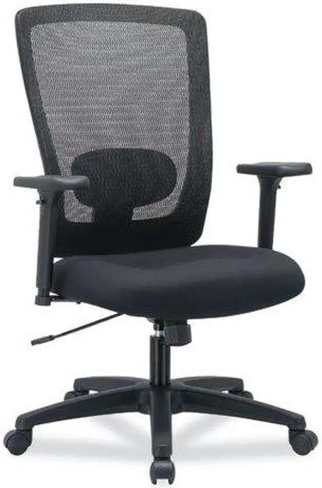 Alt view image 14 of 20 - Alera - HALE754 - Alera Envy Series Mesh High-Back Multifunction Chair, Black
