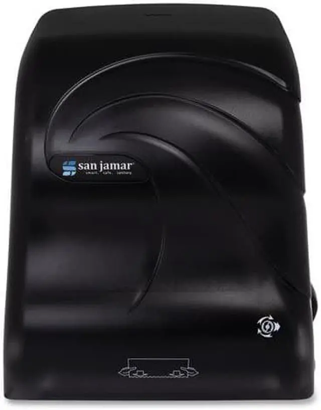 Alt view image 9 of 10 - Simplicity Mechanical Roll Dispenser 12 3/8 x 9 1/2 x 14 5/8 Translucent Black T7490TBK