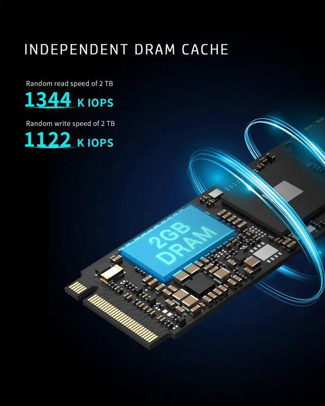 HP FX900 Pro 2TB Gaming NVMe Gen 4 SSD M.2 2280 PCIe 4.0