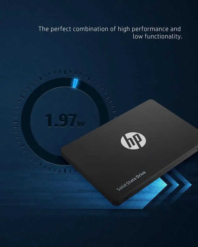 Alt view image 5 of 7 - HP S650 2.5 Inch SATA III SSD 480GB Internal Solid State Hard Drive Disk, 3D NAND, Up to 560MB/s for Laptop/Desktop PC - 345M9AA#ABA