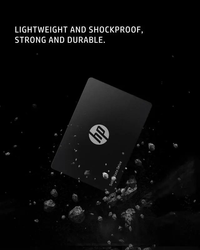 Alt view image 6 of 7 - HP S650 2.5 Inch SATA III SSD 480GB Internal Solid State Hard Drive Disk, 3D NAND, Up to 560MB/s for Laptop/Desktop PC - 345M9AA#ABA