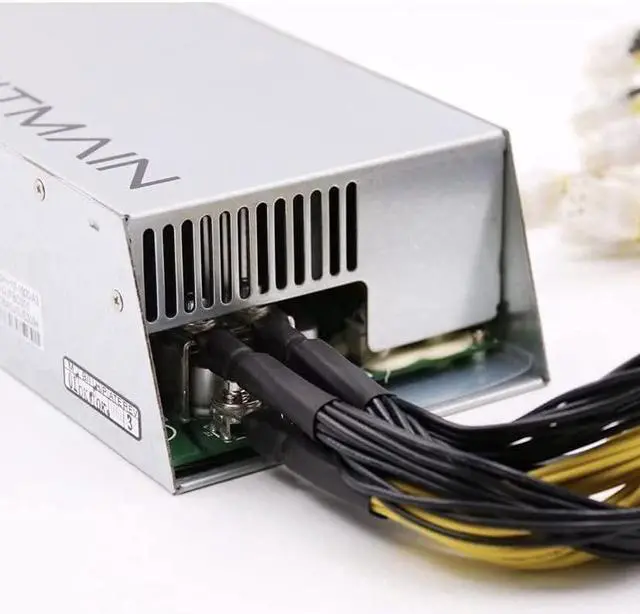Alt view image 4 of 6 - Bitcoin Miner APW7 Power Supply, 10-pin Connect Bitmain Power Supply, Power Supply for Antminer L3+ for Bitcoin Mining Hardware, 110V-220V