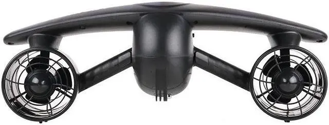 Alt view image 2 of 7 - Sea scooter 50 m Compatible with GoPro for Water Sports Swimming Pool & Diving Msds Approved-Black