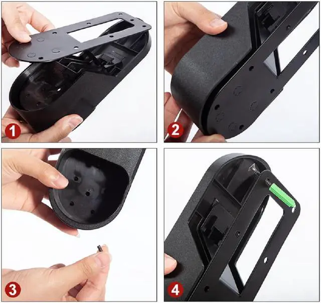 Alt view image 3 of 5 - Charging Cable Holder for Tesla Model 3 Model Y Charger Cable Organizer Tesla Accessories Car Wall Connector