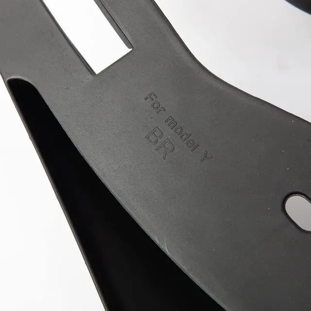 Alt view image 6 of 6 - Tesla Model Y Mud Flaps Front Rear Splash Guards Fender Kit- 4 Set, No Need to Drill Holes, Mudguards Fender Compatible with Tesla Model Y 2020-2022