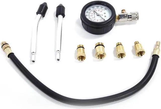 Alt view image 2 of 7 - Multi-function Cylinder Pressure Gauge Black