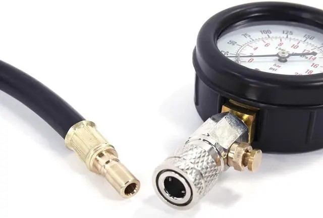 Alt view image 3 of 7 - Multi-function Cylinder Pressure Gauge Black