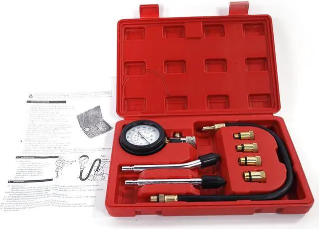 Alt view image 7 of 7 - Multi-function Cylinder Pressure Gauge Black