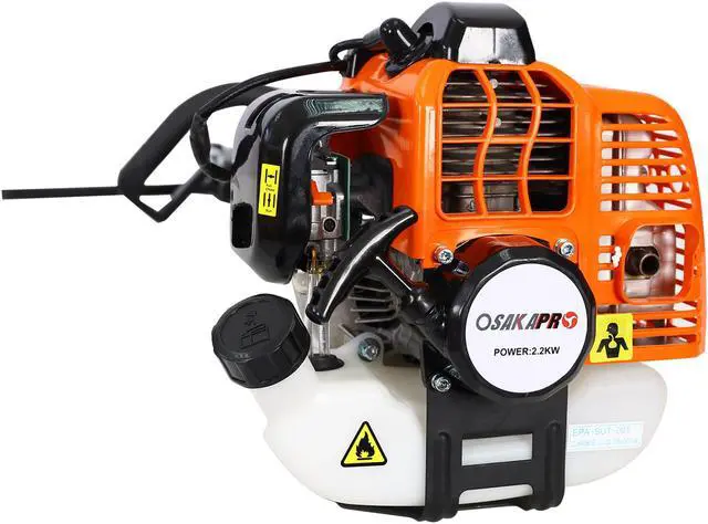 Alt view image 2 of 7 - 4 in 1 Multi-Functional Trimming Tool, 52CC 2-Cycle Garden Tool System Included Gas Pole Saw, Hedge Trimmer, Grass Trimmer, and Brush Cutter
