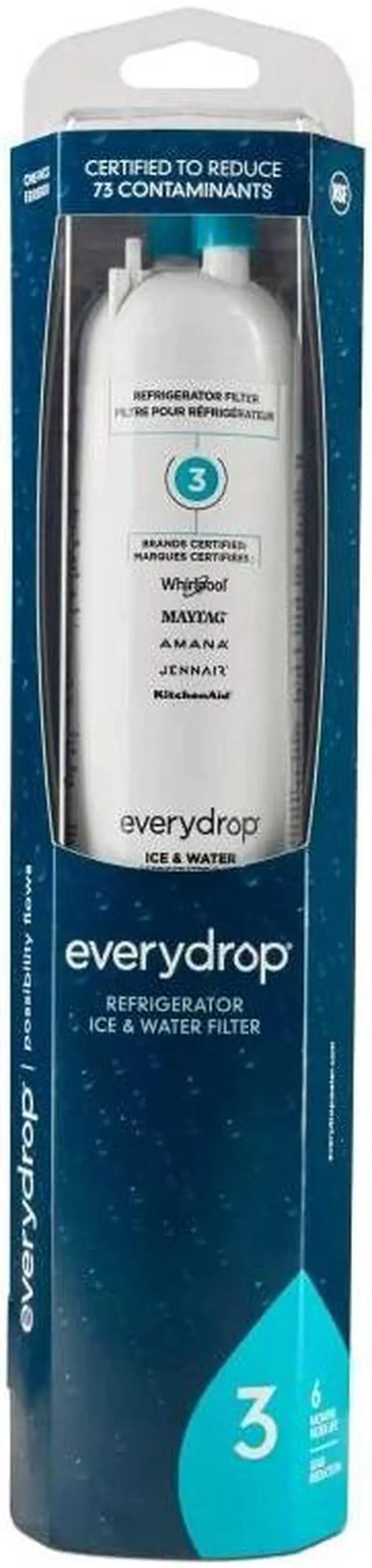 Main image of Replacement for 4396841, Filter 3, EDR3RXD1, 4396710, Kenmore 46-9083, 46-9030
