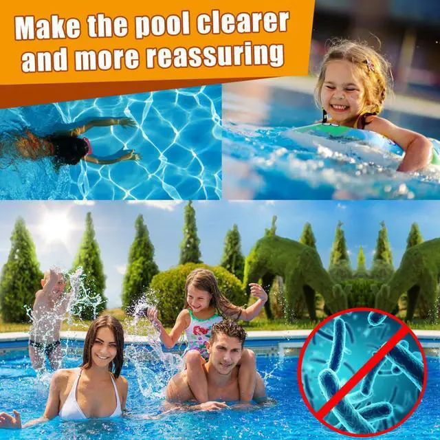 Alt view image 3 of 3 - 3 Inch Chlorine Tablets for Pool  - 40 Pounds - Slow Dissolving - for Effective Pool Sanitization