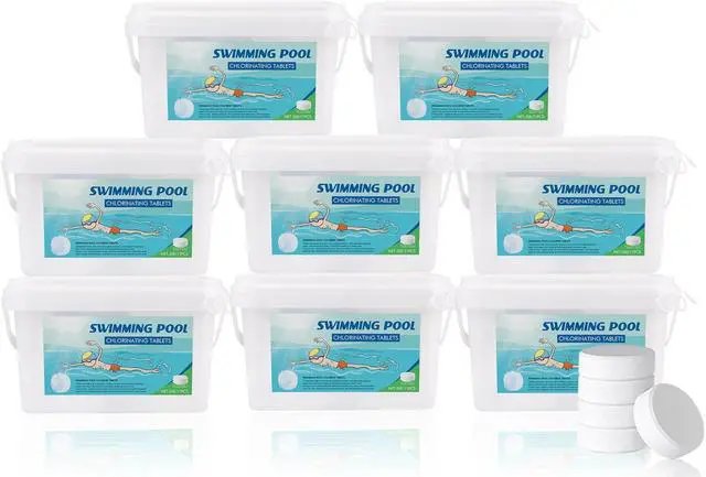Main image of 3" Chlorine Tablets for Pools and Spas - Long Lasting, Slow Dissolving, 40 Pounds