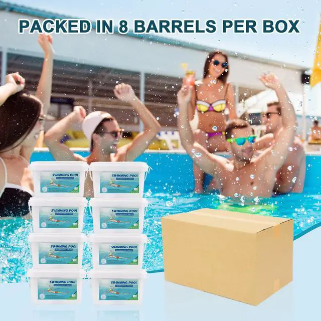 Alt view image 3 of 3 - 3" Chlorine Tablets for Pools and Spas - Long Lasting, Slow Dissolving, 40 Pounds