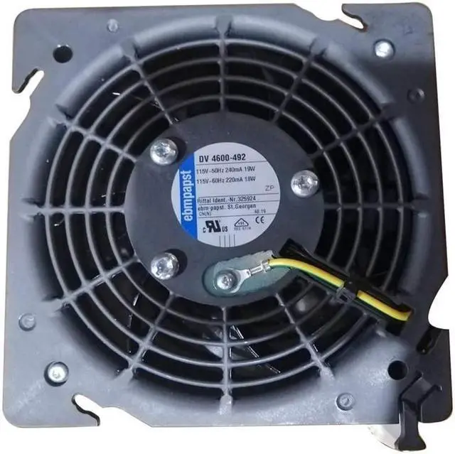 Main image of Original New ebmpapst Fan DV4600-492 115V 19W 120 x 120 x 38MM Cabinets Compact Cooling Fans