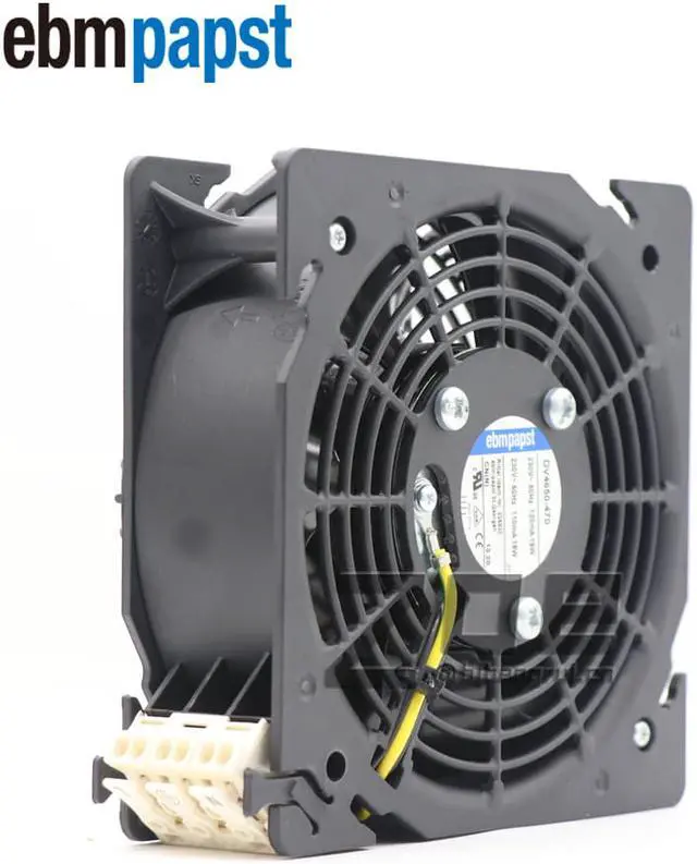 Alt view image 7 of 7 - Ebmpapst Fan DV4650-470 230VAC 50HZ 110MA 17.7W 120X120X38MM Cabinets Cooling Axial Cooling Fans