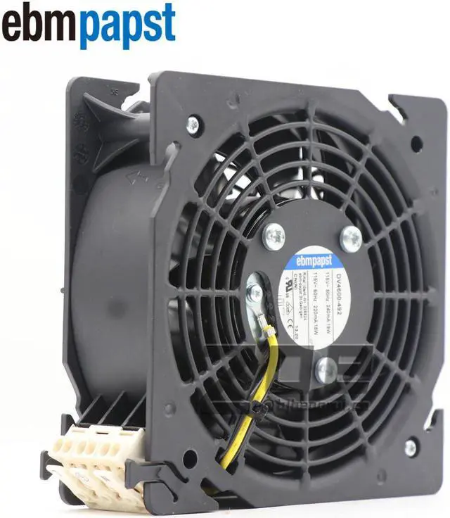Alt view image 7 of 7 - Ebmpapst DV4600-492 115V 19W 120 x 120 x 38MM Cabinets Compact Cooling Fans
