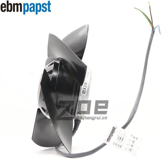 Alt view image 3 of 6 - Ebmpapst A2D210-AB10-05 AC Fan Ball Bearing 200V 0.33A/0.31A 64W/86W 2700RPM/3050RPM Cooling Fans For Siemens Servo Spindle Motor