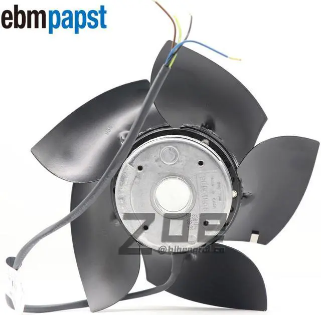 Alt view image 4 of 6 - Ebmpapst A2D210-AB10-05 AC Fan Ball Bearing 200V 0.33A/0.31A 64W/86W 2700RPM/3050RPM Cooling Fans For Siemens Servo Spindle Motor