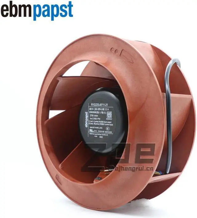Alt view image 5 of 7 - Original New ebmpapst R1G225-AF11-21 DC48V 2.2A M1G074-BF Turbo Centrifugal Fan Frequency Converter Cooling Fans