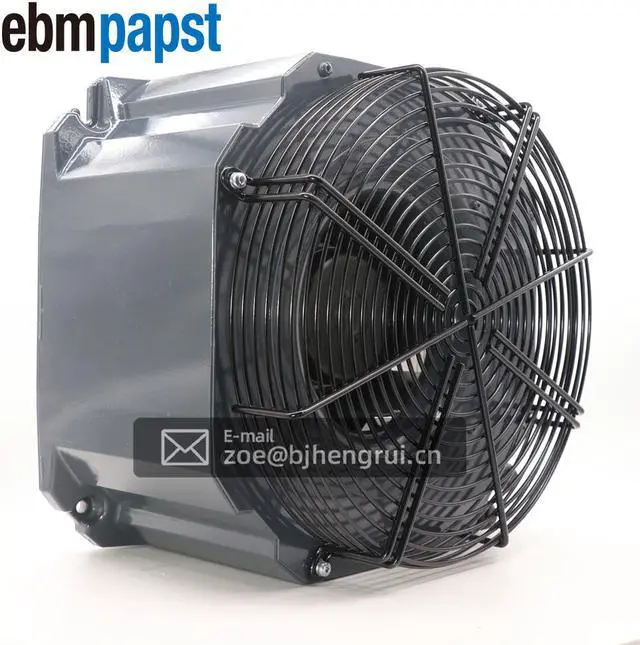 Alt view image 6 of 7 - Ebmpapst K3G250-RR17-H9 EC backward-curved single-intake centrifugal module RadiCal Industrial Cooling Fan with support bracket