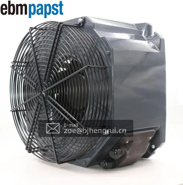 Alt view image 2 of 7 - Ebmpapst K3G250-RR17-H9 EC backward-curved single-intake centrifugal module RadiCal Industrial Cooling Fan with support bracket