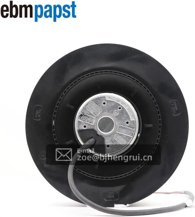 Alt view image 5 of 7 - EBM-Papst R2E225-RA92-09 AC Fan Ball Bearing 230V 0.68A/0.92A 155W/210W 2560RPM 414.94CFM Flange Mount AC centrifugal fan - RadiCal