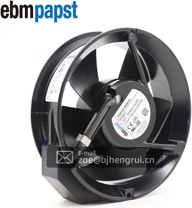 Alt view image 5 of 7 - Original New ebm-papst Fan W2E143-AA09-01 230V 440m³/h 3300rpm 6058ES 171.5 x 51mm High Temperature Resistance Fans