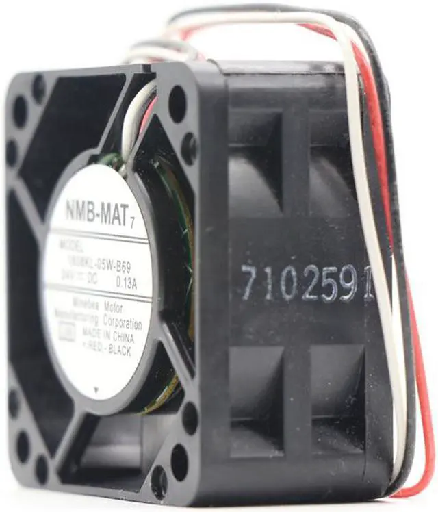 Alt view image 3 of 7 - Original NMB Fan 1608KL-05W-B69 DC 24V 0.13A axial Fan for Fanuc A90L-0001-0507