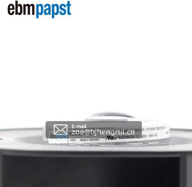 Alt view image 7 of 7 - Ebmpapst R2D225-AV02-15 400V 415V AC Centrifugal Backward-curved Single-intake Rittal Cabinet Axial Cooling Fan