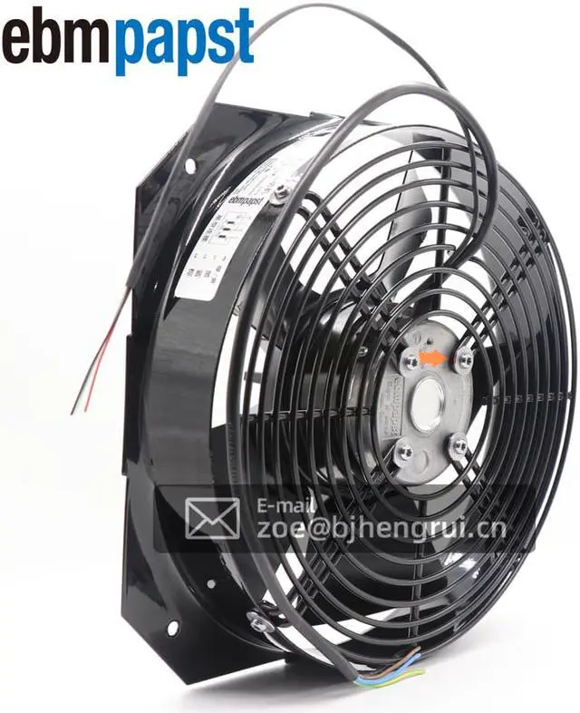 Alt view image 4 of 8 - Ebmpapst W2D250-GA04-09 250mm 120W 0.27A 400V AC 2750RPM 225 m3/h Spindle Siemens Inverter Axial Flow Cooling Fan