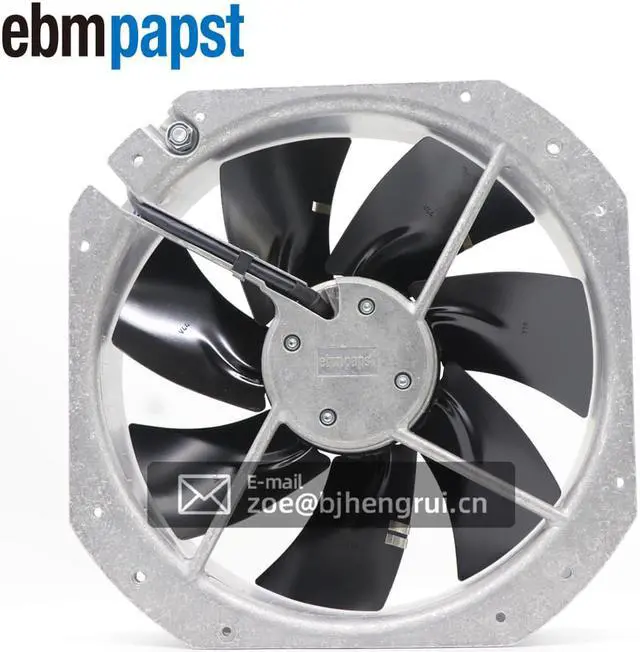 Alt view image 5 of 7 - Ebmpapst W2E250-HL06-01 M2E068-CF AC 230V 127W 280X80MM Wind Power Axial Cooling Fan