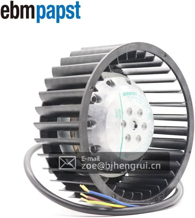 Alt view image 4 of 7 - Germany ebmpapst Fan R2E140-AS77-37/A01 230V 140mm Turbo Centrifugal Fans