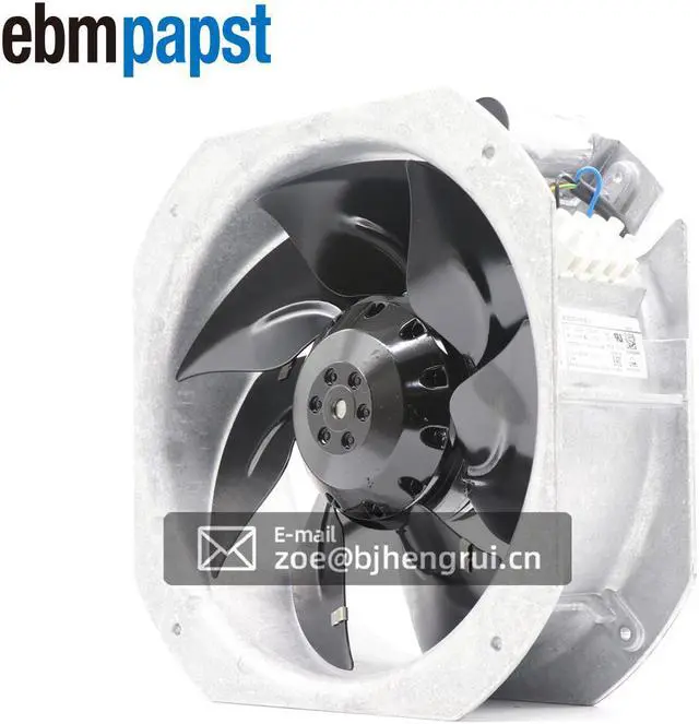 Alt view image 2 of 7 - Ebmpapst W2E200-HH38-01 230V AC 80W 200mm W2E200-HK38-01 cabinet axial cooling fan