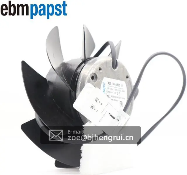 Alt view image 6 of 7 - Ebmpapst A2S130-AB03-11 138.3 x 56.9mm 230 VAC  325m3/h  2800RPM Axial Cooling  Fan for Lenze Inverter