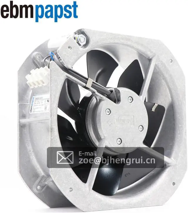 Alt view image 5 of 7 - Ebmpapst W2E200-HH38-01 230V AC 80W 200mm W2E200-HK38-01 cabinet axial cooling fan