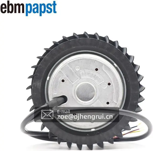 Alt view image 7 of 7 - Germany ebmpapst Fan R2E140-AS77-37/A01 230V 140mm Turbo Centrifugal Fans