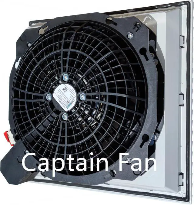 Alt view image 3 of 7 - Ebmpapst K2E200-AH08-15 115V AC 75/90W 50/60Hz 200mm 3050RPM Cabinet Filter Cooling Fan