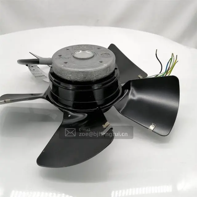 Alt view image 6 of 6 - Ebmpapst A2D250-AA02-01 400V AC 110W 0.22/0.26A 250mm Ball Bearing Spindle Motor Axial Cooling Fan