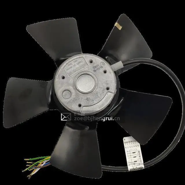Alt view image 2 of 6 - Ebmpapst A2D250-AA02-01 400V AC 110W 0.22/0.26A 250mm Ball Bearing Spindle Motor Axial Cooling Fan