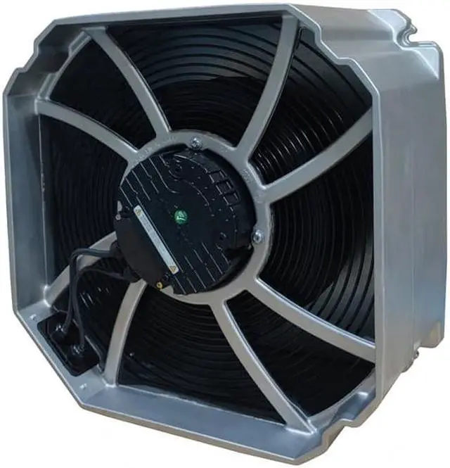 Alt view image 5 of 6 - Ebmpapst K3G280-RR03-H4 430294242 230V AC 460W 280mm IP55 2550RPM GR31M-6ID.BF.2R Siemens Inverter Centrifugal Cooling Fan