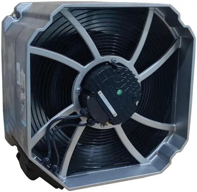 Alt view image 4 of 6 - Ebmpapst K3G280-RR03-H4 430294242 230V AC 460W 280mm IP55 2550RPM GR31M-6ID.BF.2R Siemens Inverter Centrifugal Cooling Fan