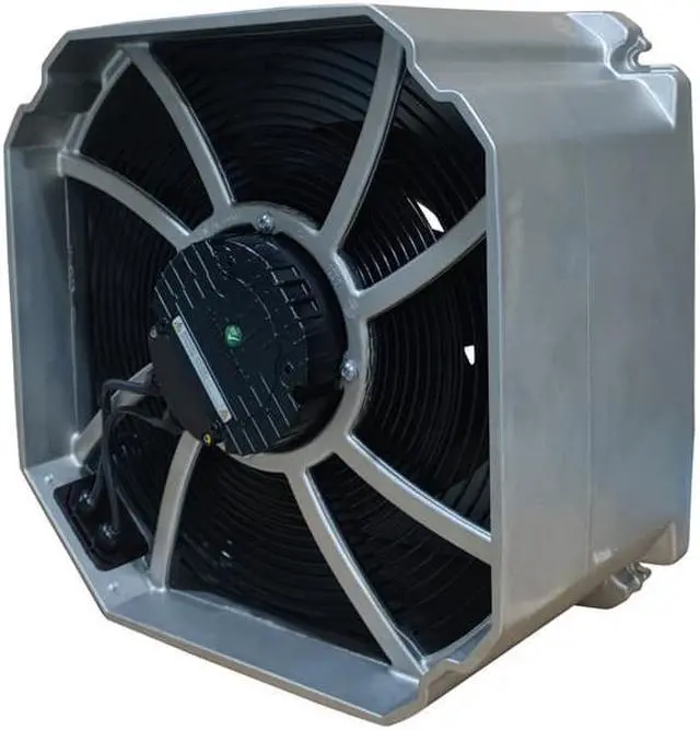 Alt view image 6 of 6 - Ebmpapst K3G280-RR03-H4 430294242 230V AC 460W 280mm IP55 2550RPM GR31M-6ID.BF.2R Siemens Inverter Centrifugal Cooling Fan
