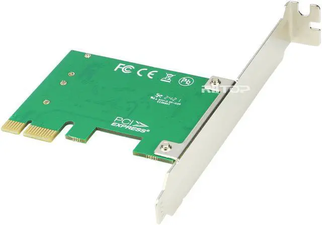 Alt view image 6 of 6 - 2 Port SATA 3 Card, RIITOP PCI-e Express x1 SATA iii 6Gbps Adapter Card, SATA 3.0 Controller Card ASM1061 Chipset, Support 2 SATA 3.0 Devices