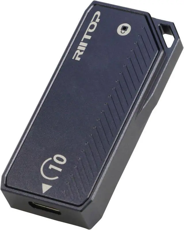 Main image of M.2 2230 Enclsoure 10Gbps, RIITOP Small M.2 NVMe to USB-C Reader with Aluminum Case for Both (M Key) NVMe and (B+M Key) SATA SSD only in Size 22x30mm