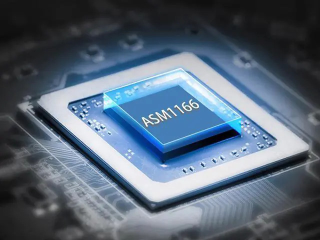 Alt view image 4 of 6 - NVMe M.2 to 6 Sata Adapter Card, Internal 6 Port SATA III 6GB/s M.2 M-Key NVMe to SATA Adapter for Desktop PC Support PM for SSD and HDD