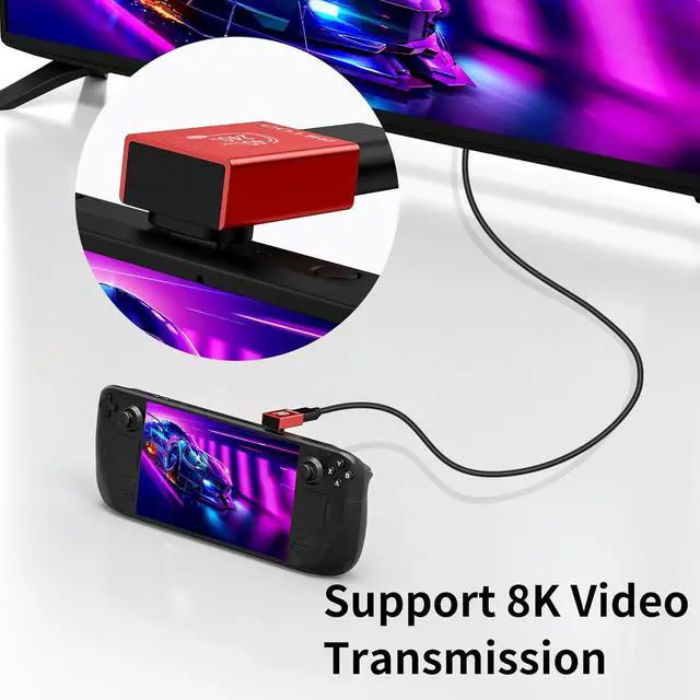 Alt view image 4 of 6 - RIITOP 240W 40Gbps 90 Degree Right Angle USB C Adapter, USB C to USB C Adapter Compatible with Thunderbolt 4 & USB4, USB C Extender Adapter for MacBookpro/Air, iPad, Steam Deck, Phones (2 Pack)