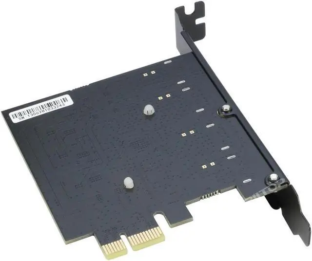 Alt view image 7 of 7 - RIITOP USB 3.0 PCIe Card 4-Port PCI Express x1 to USB 3.0 Expansion Adapter Internal USB3 HUB on PC for Win 11/10 (No Additional Power Required)