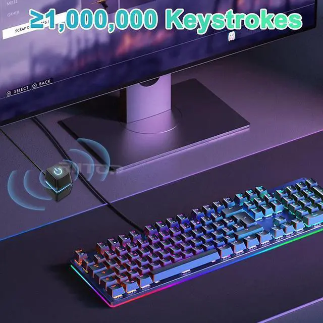 Alt view image 6 of 7 - PC Power Button Desktop PC Computer Case Power Switch On Off Computer Host Button Supply Supplies with 165cm Cables [2Pack]