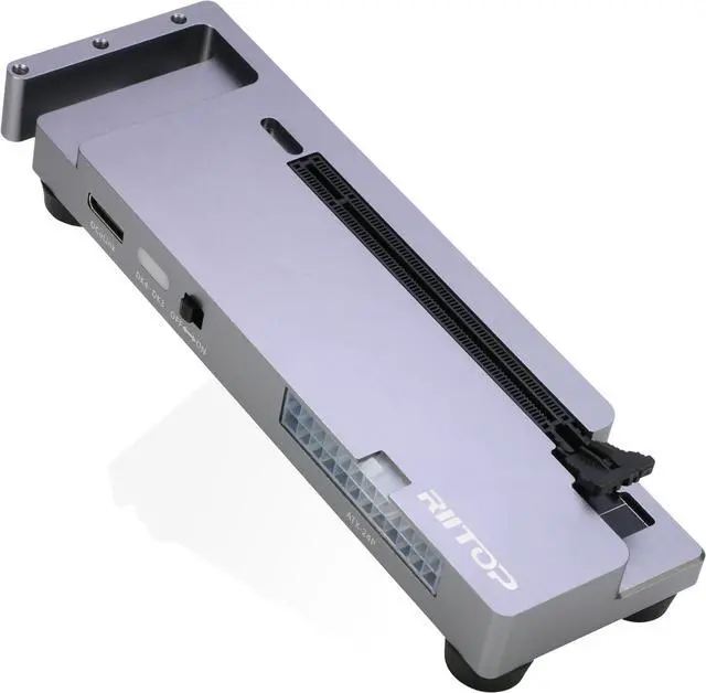 Main image of PCIE Oculink Adapter Card, RIITOP PCI-e Express 16x to Quad OCuLink SFF-8612 SFF-8611 Internal VROC Raid0 Adapter for U.2 SSD eGPU External Graphics Card Dock