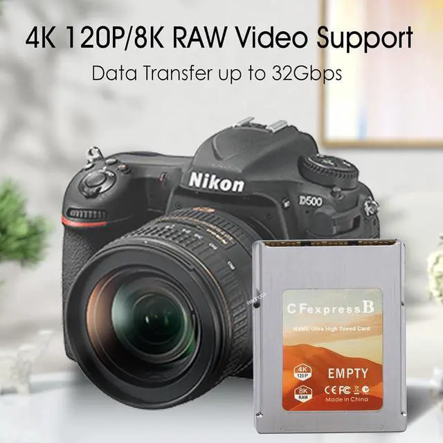 Alt view image 5 of 7 - RIITOP CFexpress B to NVMe 2230 SSD Adapter, CF Type B Converter Card for NVMe SSD DIY Assembly Kit